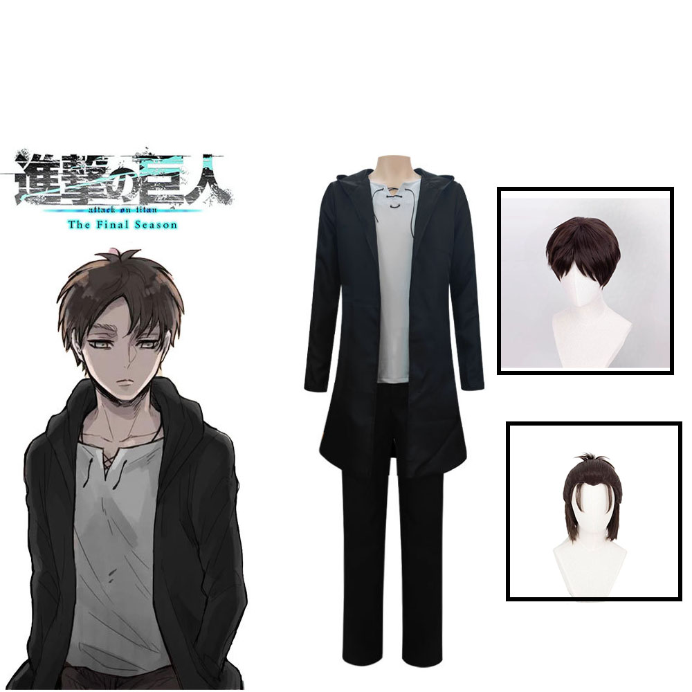 Anime Themed Merchandise - Eren Jaeger Cosplay Kostüm Anime Titan