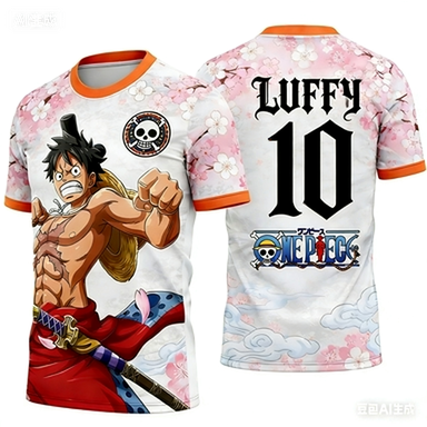 Anime Themed Merchandise - 2026 Anime-Muster Trainings-Trikot Schnelltrocknend Komfortables Gewebe
