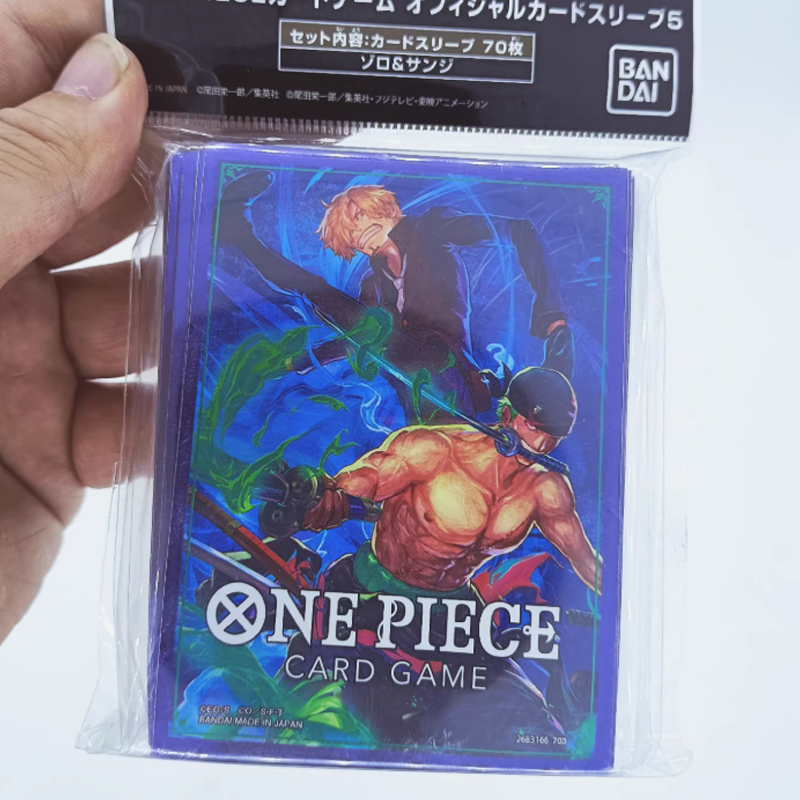 Heiße Bandai Offizielle One Pi – Collector Card Sleeve Bewertung und Preis