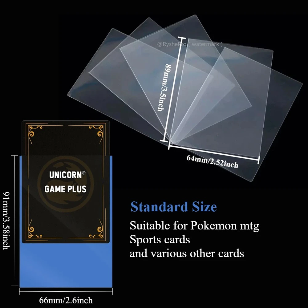 200PCS Kartenhüllen Sammelkart – Collector Card Sleeve Bewertung und Preis