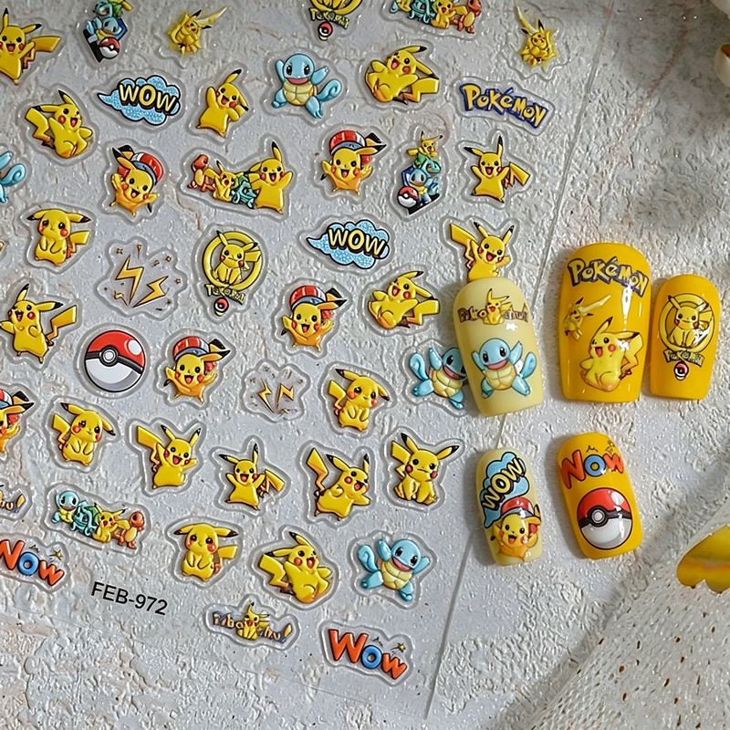 Cartoon Anime Pikachu Nagelkun – Anime Merchandise Nepal Bewertung und Preis